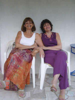 Sue and Jean in Greece 04