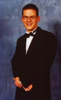 Christopher about to go to a dance